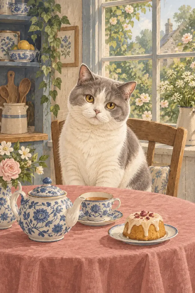 Afternoon Tea — original illustration