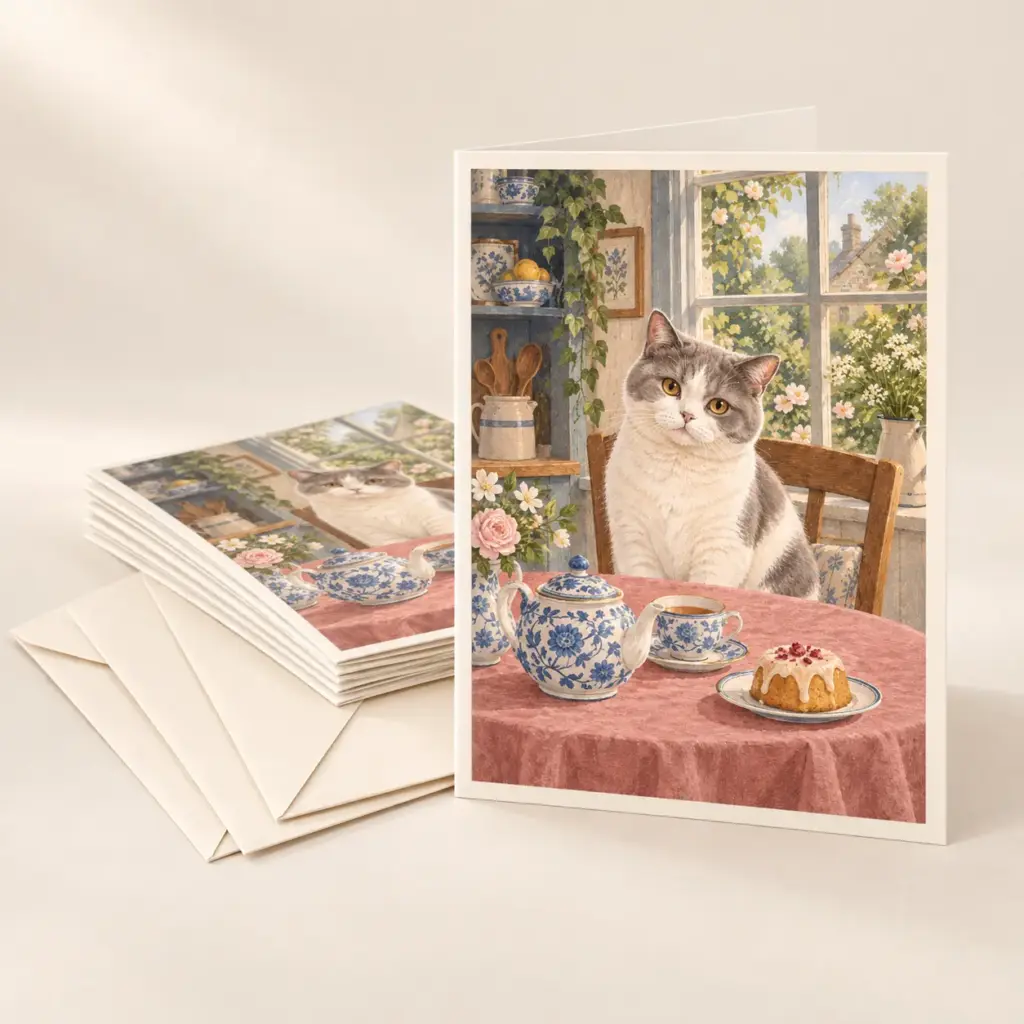 Afternoon Tea — greeting card pack