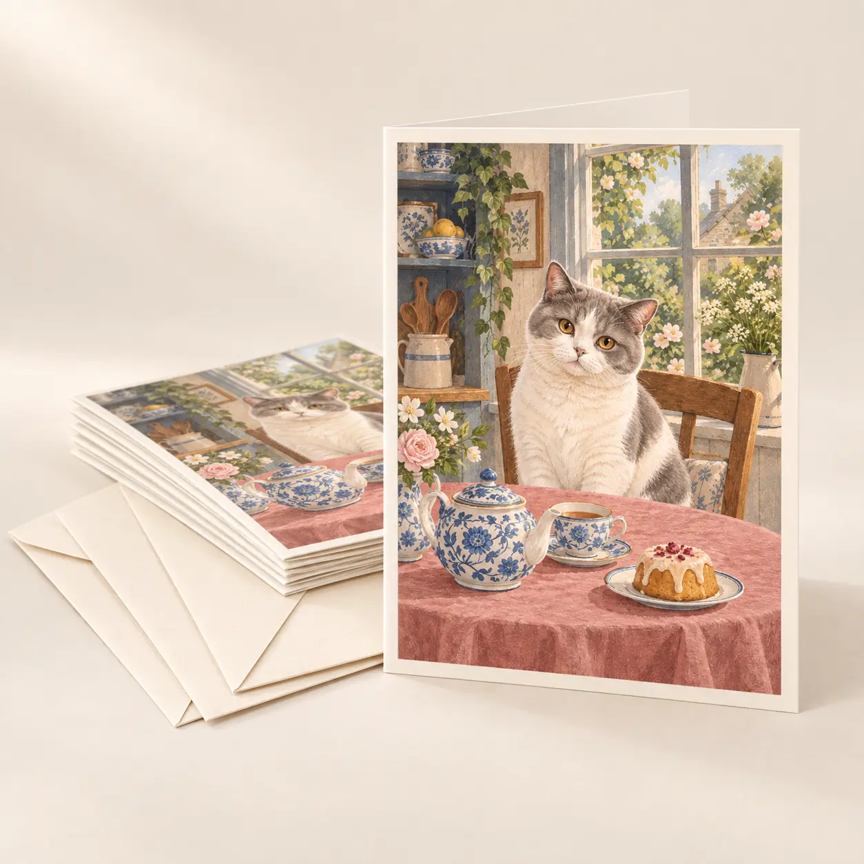 Afternoon Tea — Greeting card pack