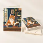 The Bookshop Assistant — greeting card pack