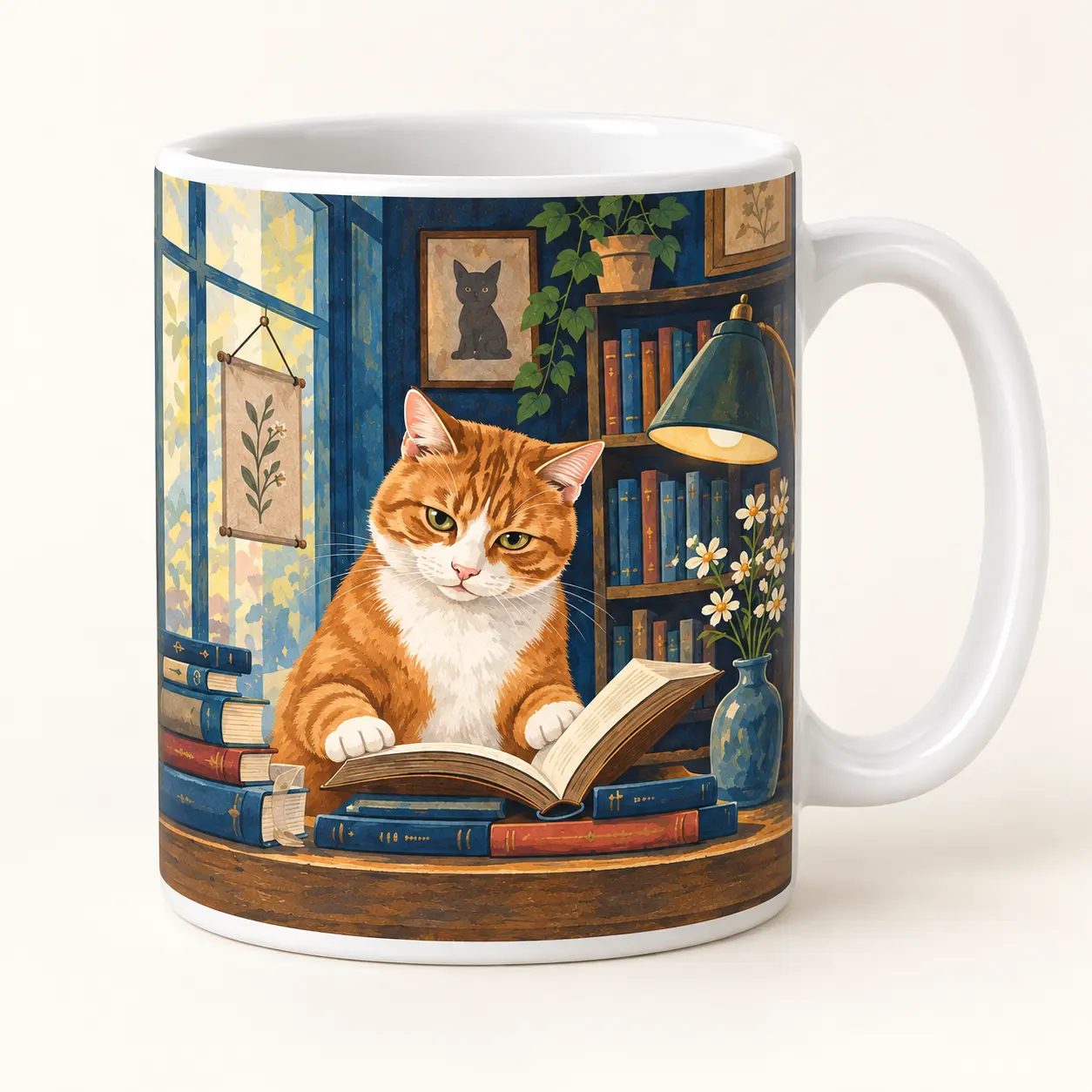 The Bookshop Assistant — Ceramic mug