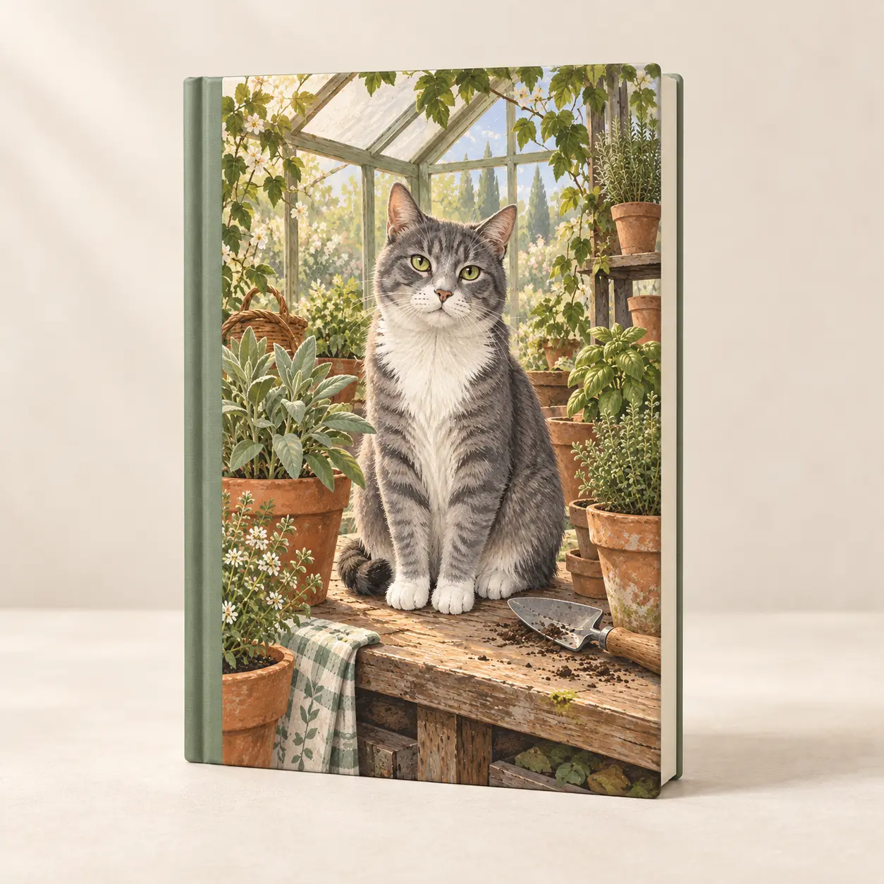 The Head Gardener — Hardback notebook