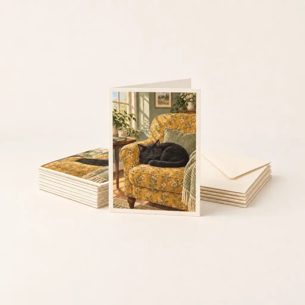 A Quiet Sunday — greeting card pack
