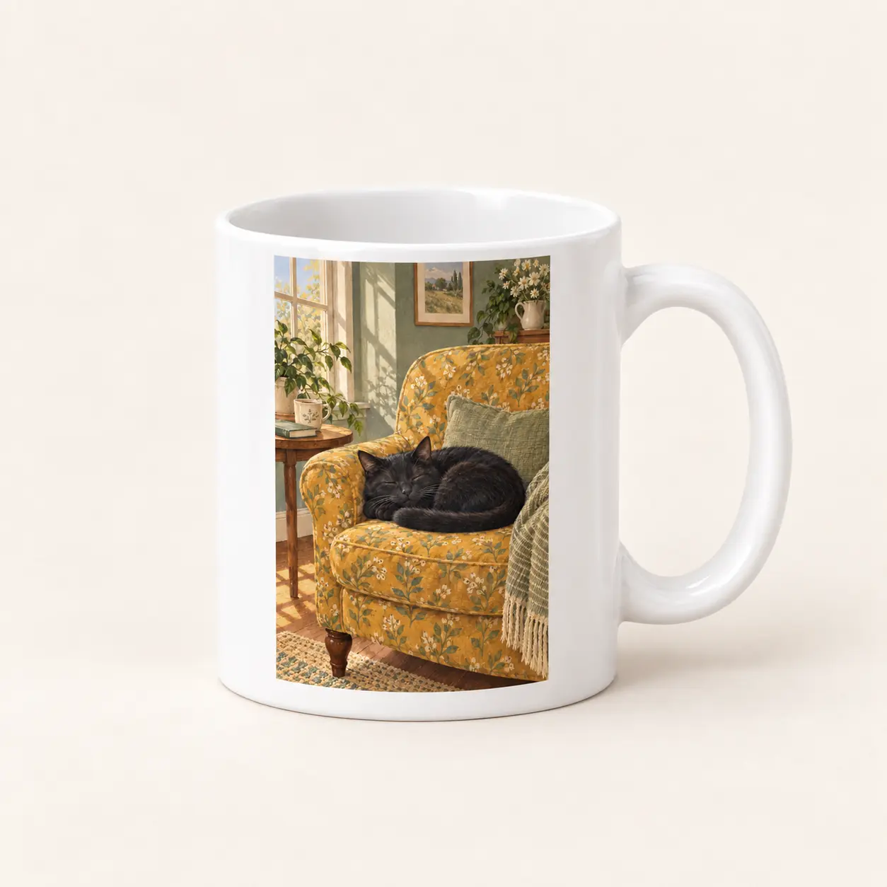 A Quiet Sunday — Ceramic mug