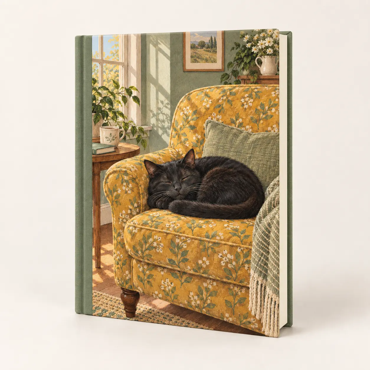 A Quiet Sunday — Hardback notebook